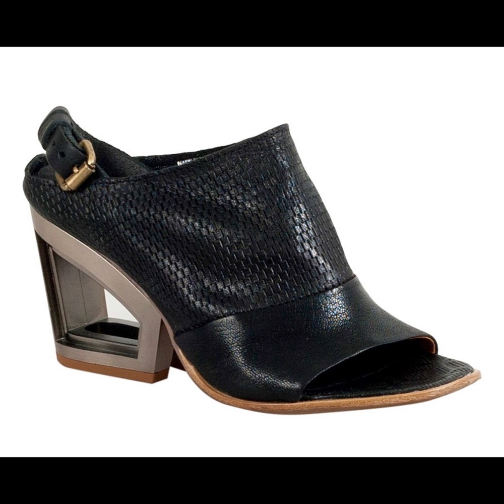 A.S. 98 Parley sandal heel leather size 8 EUC